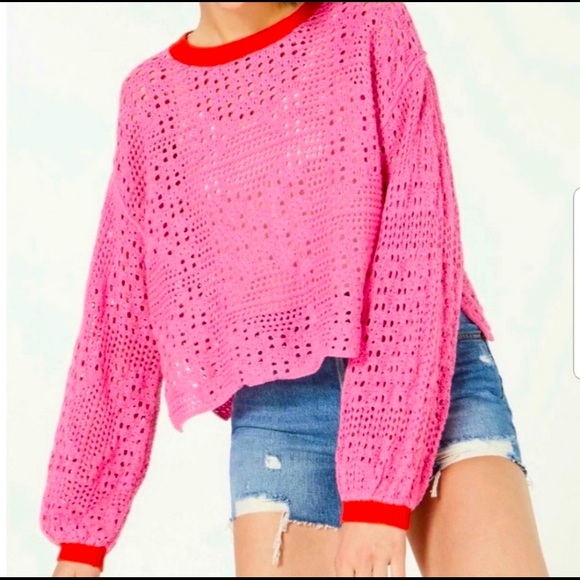 Free People Sweaters - Free People Home Run Cropped Sweater